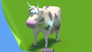 Animali per i piccolissimi tinyschool tv italian Tinyschool Italiano [upl. by Xenos565]