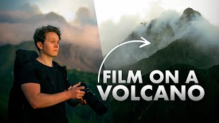 Making a Film on an Active Volcano  Filmmaking with Aidin Robbins [upl. by Odradlig267]