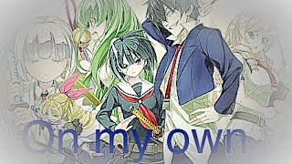 Busou shoujo Machiavellianism AMV On my own [upl. by Laban977]