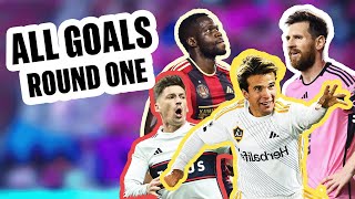 Every Goal of Round 1  Audi 2024 MLS Cup Playoffs [upl. by Ahc95]