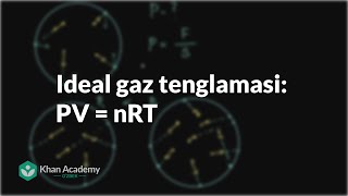 Ideal gaz tenglamasi PV  nRT  Gazlar va molekulyar kinetik nazariya  Kimyo [upl. by Bonny995]