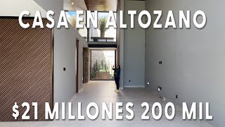 Espectacular casa en Altozano Querétaro 21 millones 200 mil pesos [upl. by Maite]