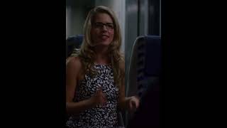 Barry TALKS to Felicity on the train Flash 1x04 [upl. by Naga]