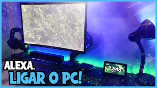 COMO LIGAR O COMPUTADOR PELA ALEXA LIGAR COMPUTADOR POR COMANDO DE VOZ  TUTORIAL COMPLETO LIGAR PC [upl. by Brodsky866]