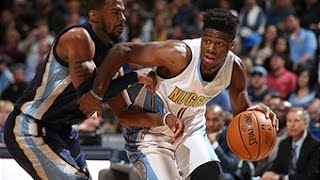 Memphis Grizzlies vs Denver Nuggets  February 29 2016 [upl. by Kinney]