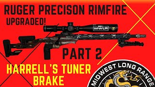 Ruger Precision Rimfire with Harrells Tuner [upl. by Deach]