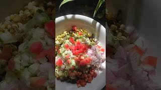 Weight Loss Healthy Sprouts Salad😋😇yt salad viral sprouts weightloss recipe shorts tasty [upl. by Berrie929]