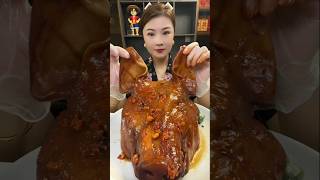 Big pigs head Eating Challenge daily delicious short [upl. by Iohk667]