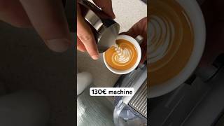 Low budget espresso machine latte art [upl. by Acyre139]