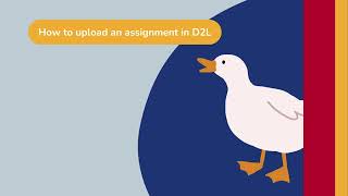 How to upload an assignment in D2L [upl. by Fisk]