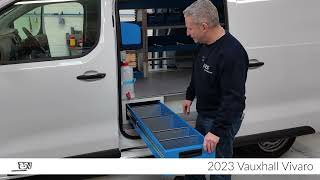 Van Racking Solutions  Vivaro 2023  Service Van Racking [upl. by Dyl378]