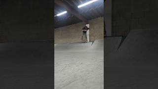 alley oop crook to backside disaster up to 3 min on shorts now skateboarding skate [upl. by Jabez]