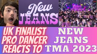 UK FINALIST PRO DANCER REACTS TO NEWJEANS THE FACT AWARDS 2023 TMAS PERFORMANCE REACTION INSANE [upl. by Isayg]