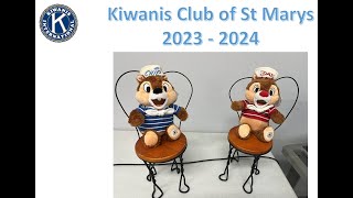 Kiwanis Club of St Marys 2023  2024 [upl. by Eyr252]