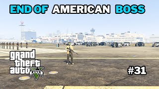 MICHEAL KILLED AMERICAN BOSS AND PURCHASED SECRET BUNKER  GTA 5 31 [upl. by Lekym]