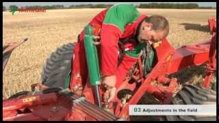 Kverneland Plough settings and Packomat [upl. by Hannahoj]