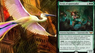 🧝TYVAR el Bastonejador🐦 Commander MTG Arena Historic Brawl en Català [upl. by Trevlac]