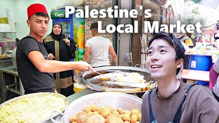 Explore Palestines Huge Local Market  Behind The Wall [upl. by Akamahs]