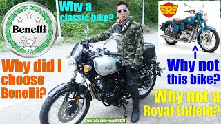 Why Benelli Imperiale 400 and Not a Royal Enfield Classic 350 Why do I Ride a Classic Motorcycle [upl. by Fiore702]