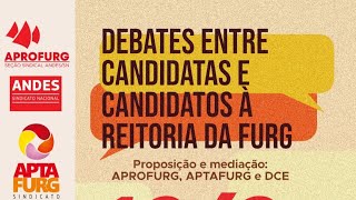 DEBATE CHAPAS REITORIA DA FURG  1009  17H  SANTO ANTÔNIO DA PATRULHA [upl. by Zandra]