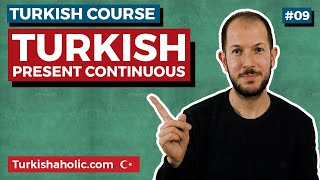 Turkish Present Continuous Tense  Learn Turkish FREE [upl. by Eki]