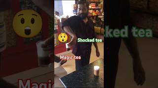 You cant believe youre eyes 😲 viral street magic tea streettea indiantea magictea teacafe [upl. by Khanna]