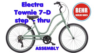 Electra Townie 7D step thru 4K BBB [upl. by Akkimat19]