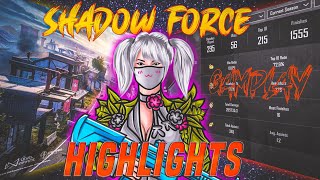 SHADOW FORCE 😱 HIGHLIGHTS bgmi pubg pubgmobile [upl. by Lagiba]