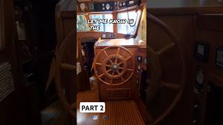 The WEIRDEST 40 Sailboat Ive EVER Seen Short Tour Part 2 [upl. by Amethist]