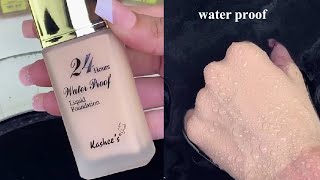 24 Hours water proof 💦 Liquid Foundation [upl. by Rep228]