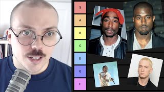 The Best Rappers Tier List [upl. by Mackey]