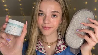 ASMR For Headache Relief 💙 long nails scalp amp shoulder massage [upl. by Buell693]