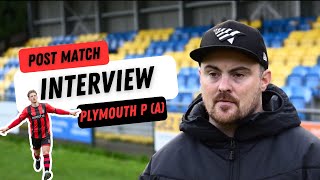 POST MATCH  Plymouth Parkway 11 Basingstoke Town [upl. by Ayanet]