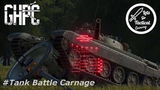 Tank Battle Carnage  GHPC  Gunner HEAT PC   Tanks [upl. by Aiuqal527]