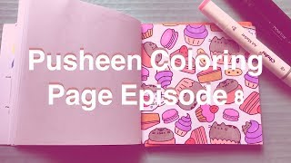 Pusheen Coloring Page  Episode 8 [upl. by Odraode]