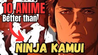 Top 10 Best Anime Like Ninja kamui These Ninja anime keeps getting better [upl. by Brinn]