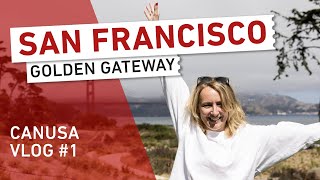 KALIFORNIEN Reise Vlog 1  Anreise amp ersten Tage in San Francisco [upl. by Ruy]