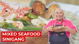 Mixed Seafood Sinigang Recipe [upl. by Marv]