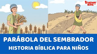 Parábola del sembrador  Historia bíblica para niños [upl. by Eveineg778]