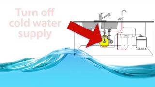 Brita Reverse Osmosis Installation Instructions USS335 [upl. by Sairu]