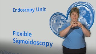 Flexible Sigmoidoscopy Information Leaflet  BSL [upl. by Roti]