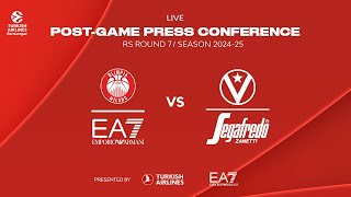 Live dalla Sala Stampa Olimpia Milano  Virtus Bologna [upl. by Netsrijk9]