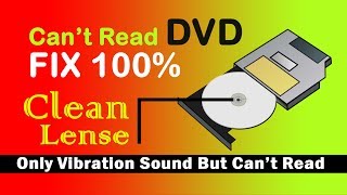 DVD Drive Cant Read Disc  FIX 100  How To Clean DVD RW Lense  LAPTOP  COMPUTER [upl. by Gretal742]