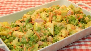 Ensalada agridulce de brócoli receta fácil y rápida [upl. by Etnohs]