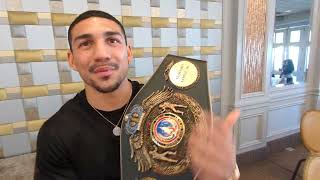 Teofimo Lopez Speaks Out In NYC [upl. by Lozar]