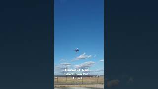 A320 Landing at Perth australianaviation qantas [upl. by Eisen715]