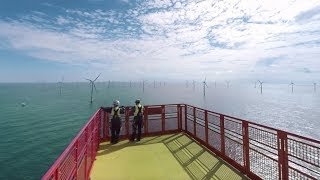 Experience wind power offshore in 360° [upl. by Odnalref]