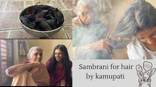 Sambrani for hair  pati and pethi  Mannargudi kamupati [upl. by Dimond637]