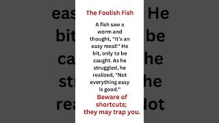 Story 37  The Foolish Fish [upl. by Aikemahs155]