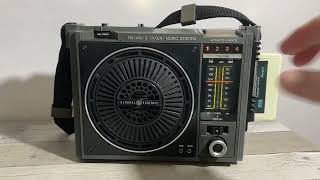 GE Loudmouth II AMFM Radio amp 8 Track Player [upl. by Aeli]